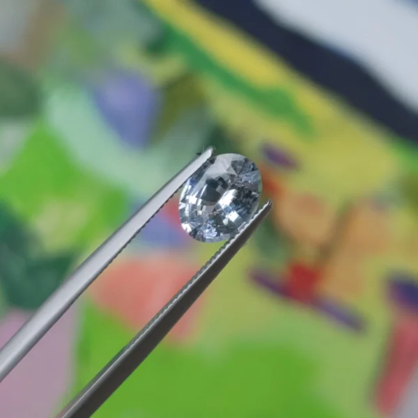 Brilliant White Sapphire Gemstones - Image 2