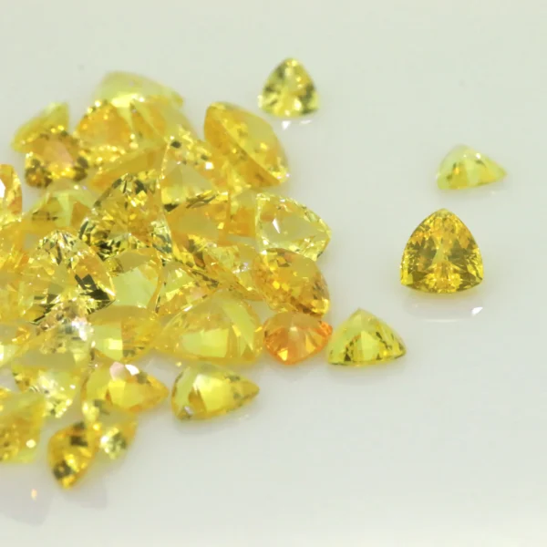 Radiant Yellow Sapphire Gemstones. - Image 4